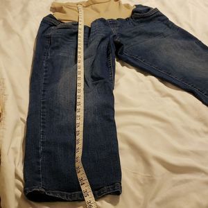 XL motherhood maternity blue jeans
